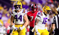 Here are five things LSU Football fans need to know about Jack Pyburn's potential return to the roster after being waived by the Tampa Bay Bucs (Photo: USA Today)